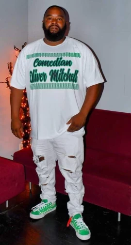 Photo of Comedian Oliver Mitchell