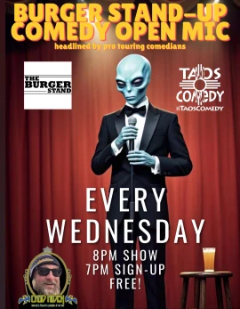 BURGER STAND-UP COMEDY 