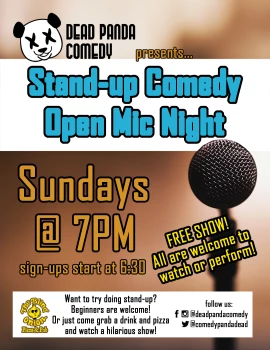 Dead Panda Comedy Open Mic