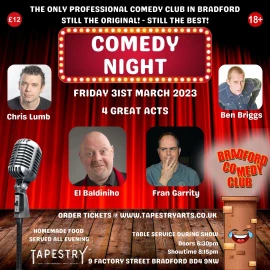 Bradford Comedy Club - Stand Up Night 