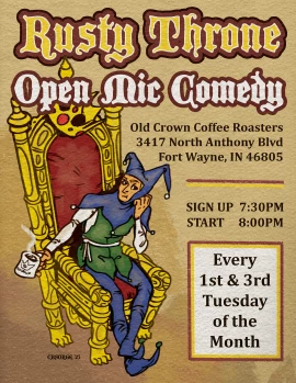 Rusty Throne Open Mic Comedy 