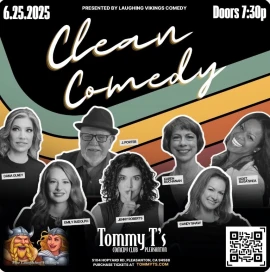 Clean Comedy Showcase at Tommy Ts Comedy Club 