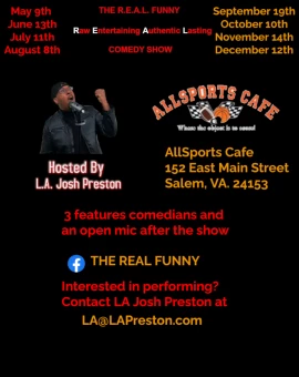 The R.E.A.L. Funny Comedy Show/Open Mic