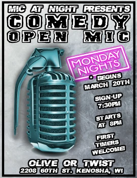 Mic-@-Night Comedy Open Mic