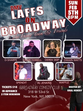 Broadway comedy show 