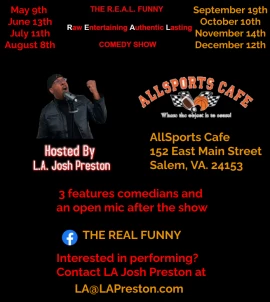 The R.E.A.L. Funny Comedy Show/Open Mic